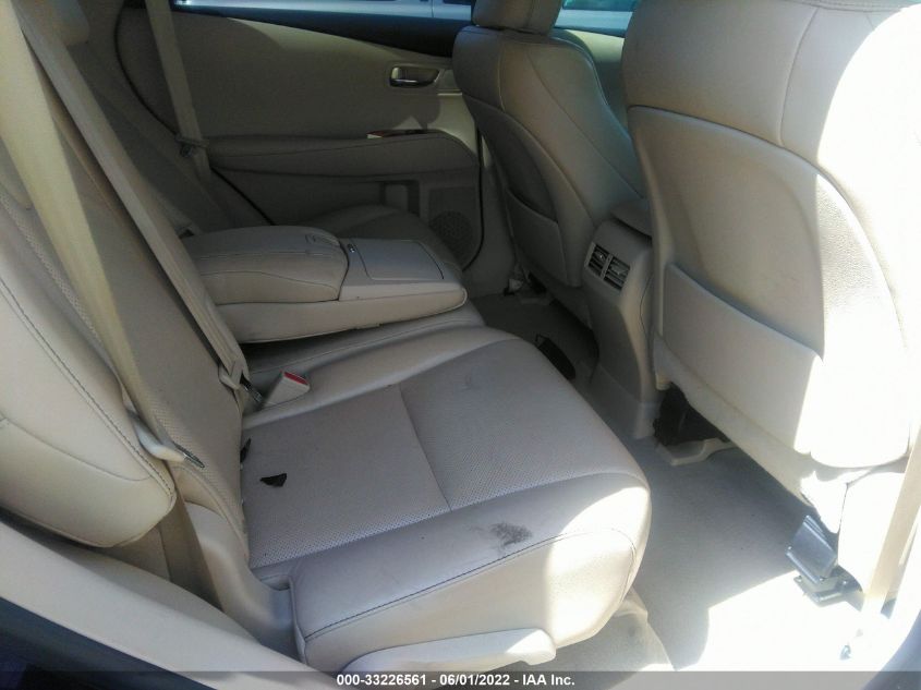2013 LEXUS RX 350 2T2ZK1BA1DC110754