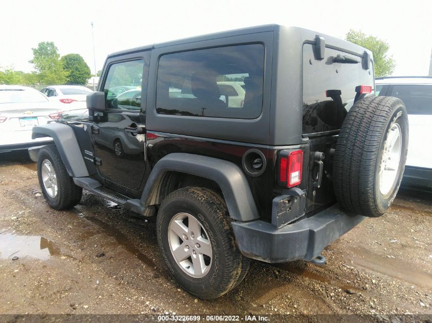 2018 JEEP WRANGLER JK SPORT S 1C4AJWAG8JL853665