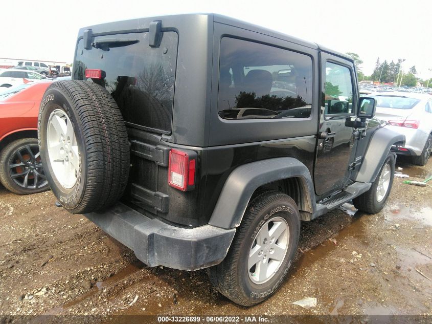 2018 JEEP WRANGLER JK SPORT S 1C4AJWAG8JL853665