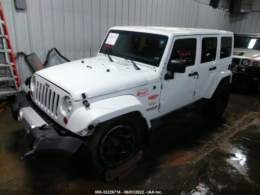 2013 JEEP WRANGLER UNLIMITED SAHARA 1C4BJWEGXDL595300