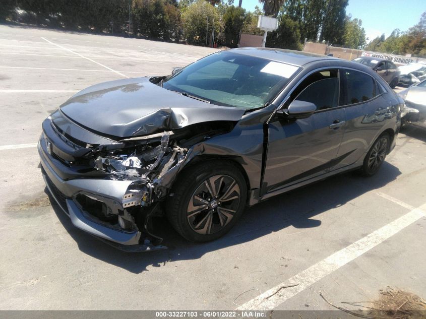 2019 HONDA CIVIC HATCHBACK EX SHHFK7H64KU403794