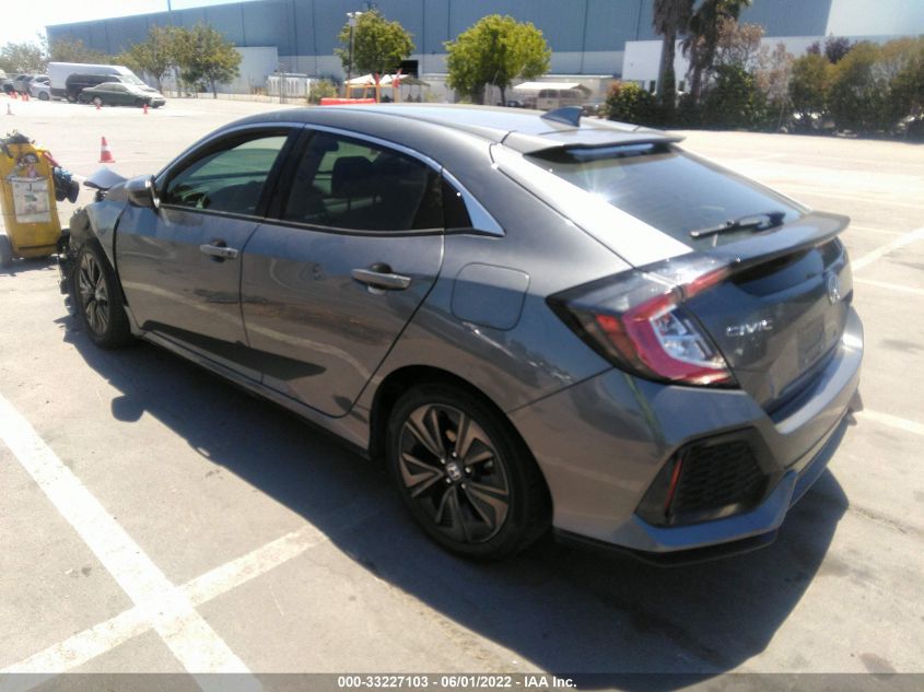 2019 HONDA CIVIC HATCHBACK EX SHHFK7H64KU403794