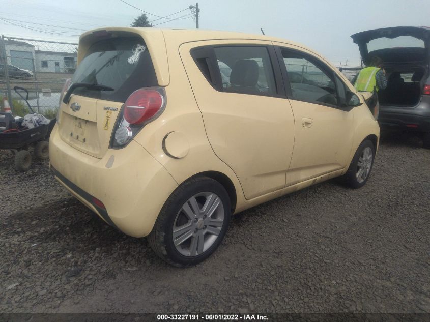 2014 CHEVROLET SPARK LT KL8CD6S99EC428583