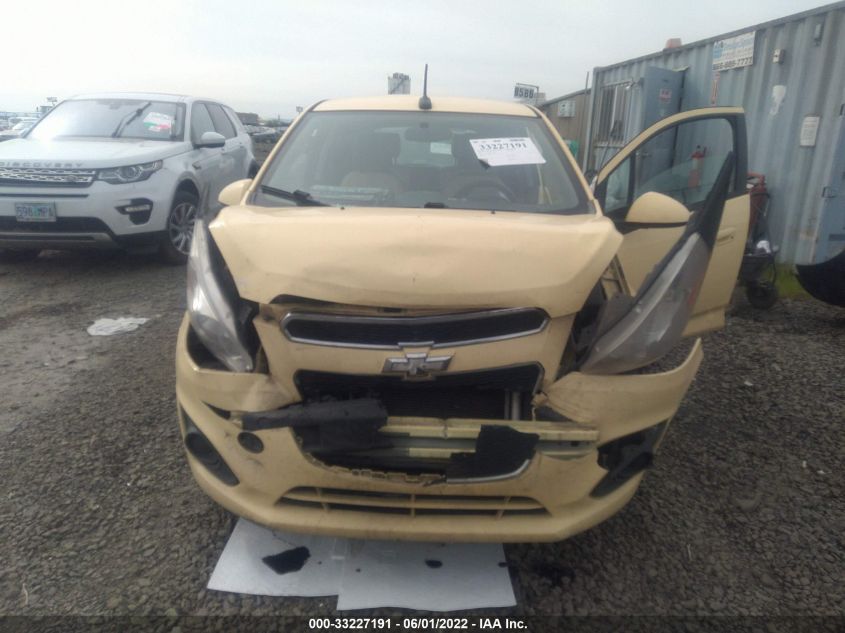 2014 CHEVROLET SPARK LT KL8CD6S99EC428583