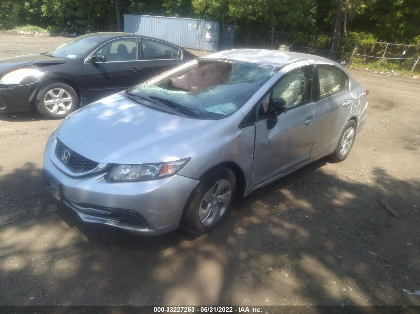 2013 HONDA CIVIC SDN LX 19XFB2F50DE243047
