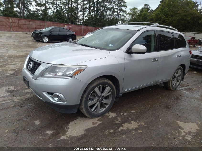 2014 NISSAN PATHFINDER PLATINUM 5N1AR2MN2EC635525