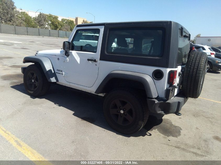 2017 JEEP WRANGLER SPORT 1C4GJWAG3HL677404