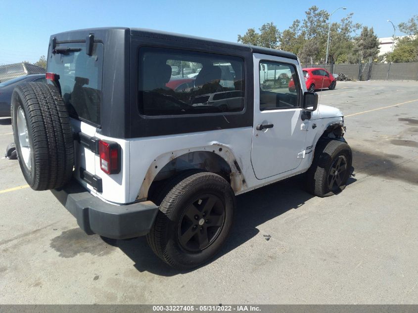 2017 JEEP WRANGLER SPORT 1C4GJWAG3HL677404