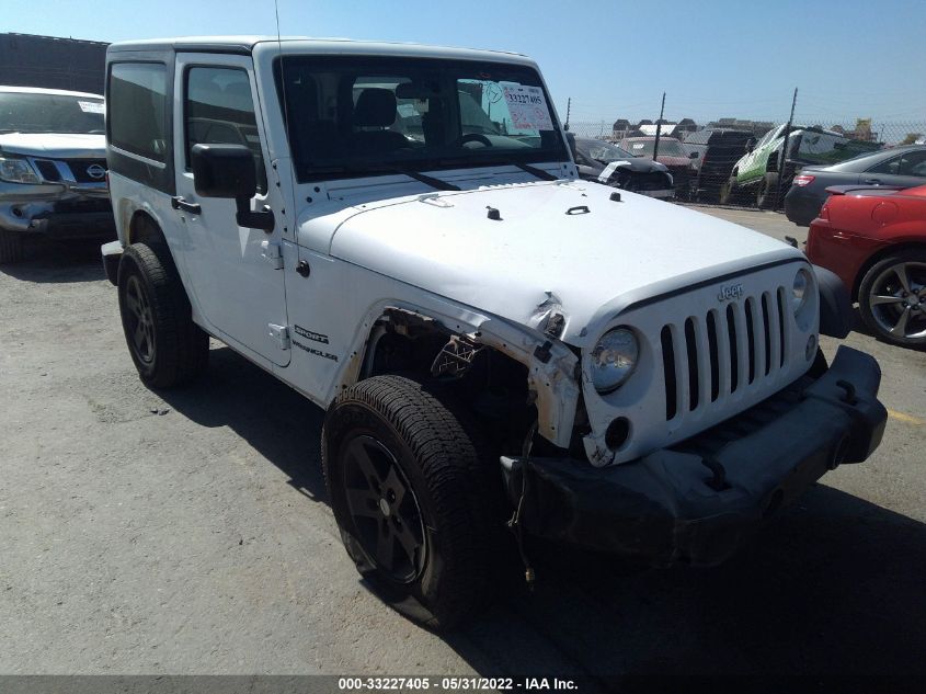 2017 JEEP WRANGLER SPORT 1C4GJWAG3HL677404