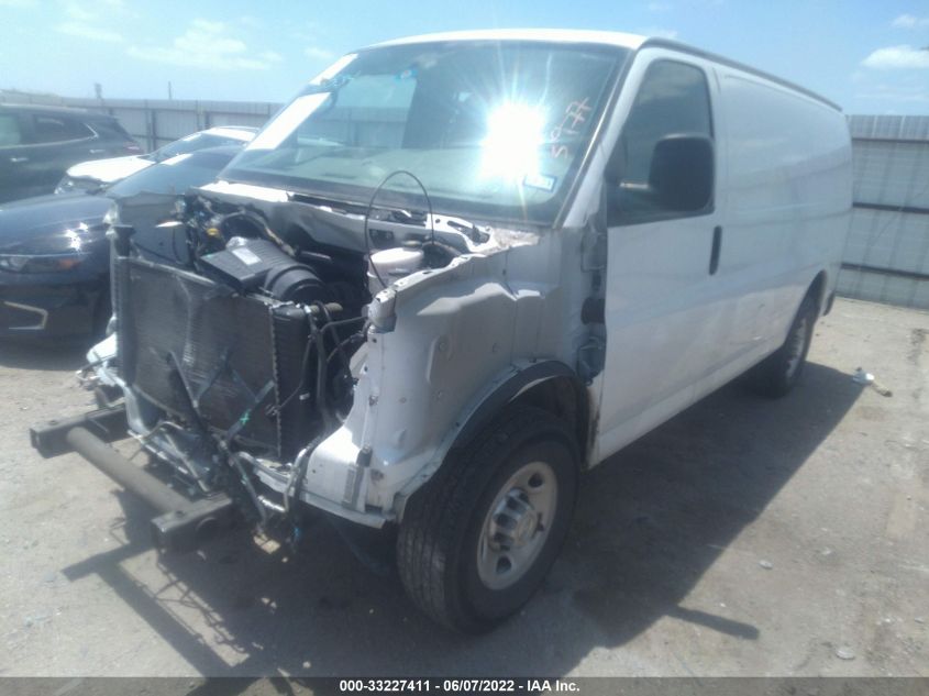 2015 CHEVROLET EXPRESS CARGO VAN 1GCWGFCF9F1283977