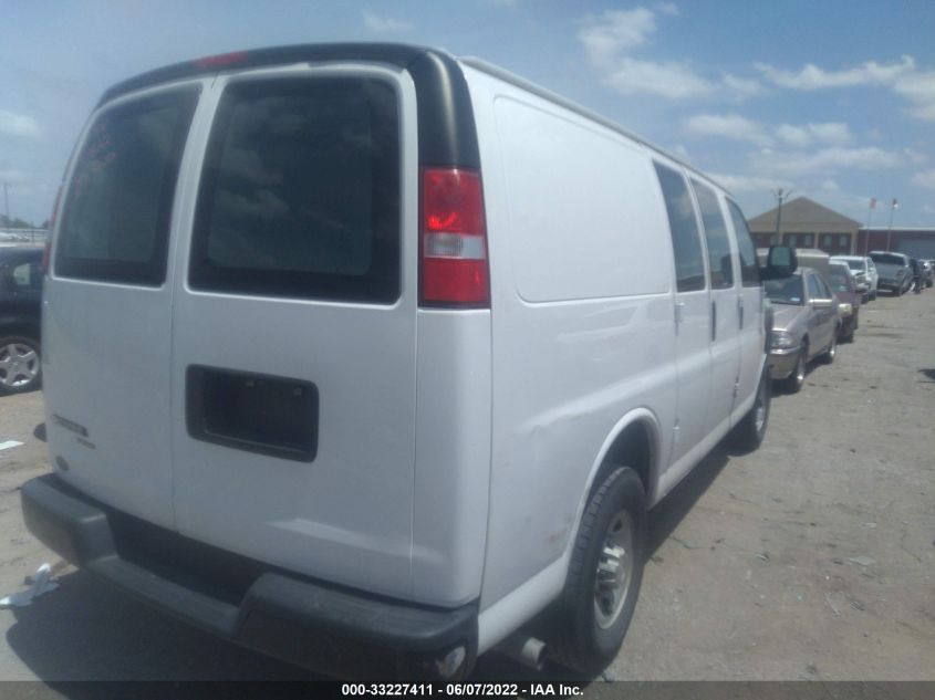 2015 CHEVROLET EXPRESS CARGO VAN 1GCWGFCF9F1283977