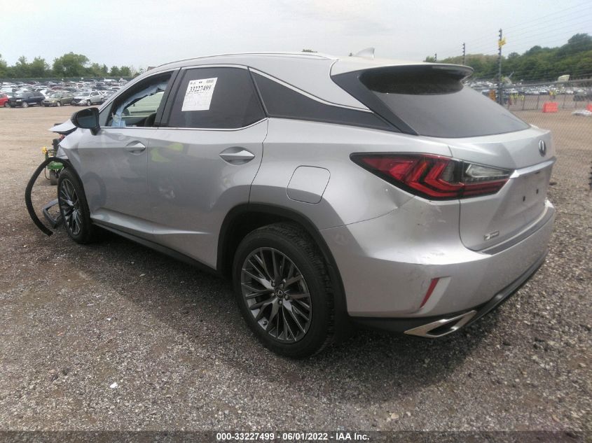2019 LEXUS RX RX 350 2T2BZMCA1KC178658
