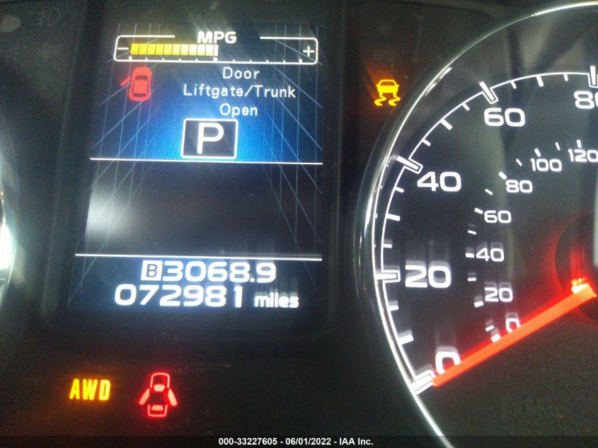 2014 SUBARU LEGACY 2.5I PREMIUM 4S3BMCF6XE3032230