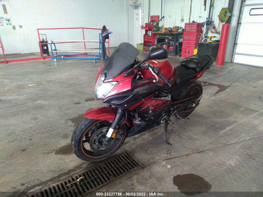 2011 YAMAHA FZ6 R JYARJ18E1BA007218