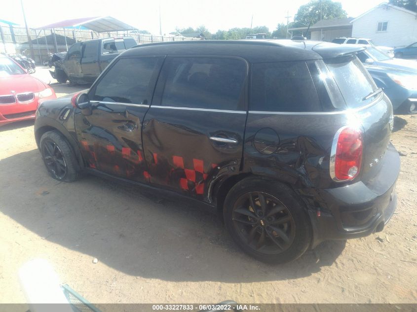 2013 MINI COOPER COUNTRYMAN S WMWZC3C59DWP24776