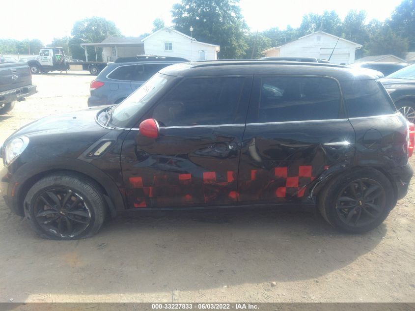 2013 MINI COOPER COUNTRYMAN S WMWZC3C59DWP24776