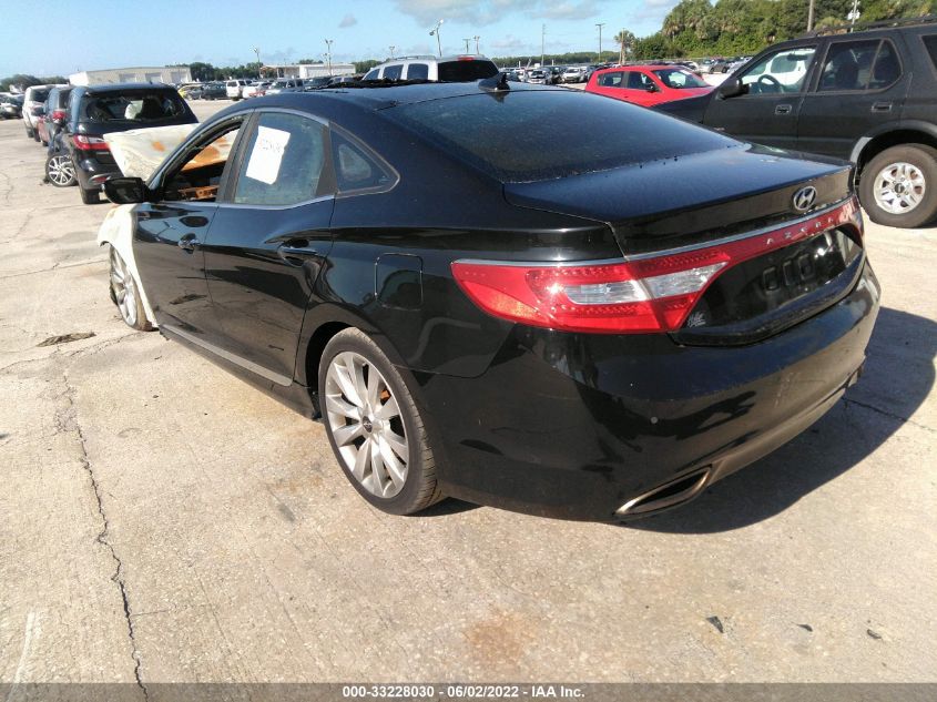 2013 HYUNDAI AZERA KMHFH4JG4DA266767