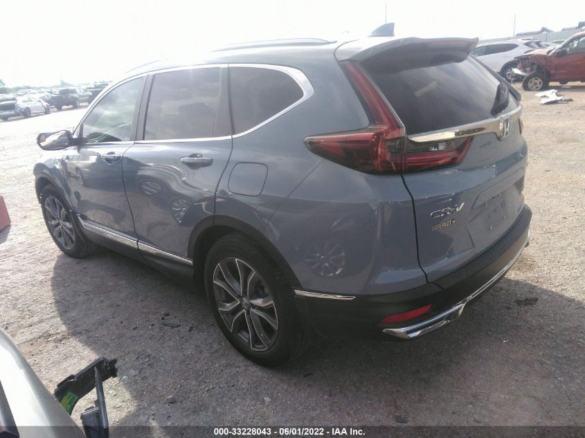 2021 HONDA CR-V HYBRID TOURING 7FART6H90ME004260