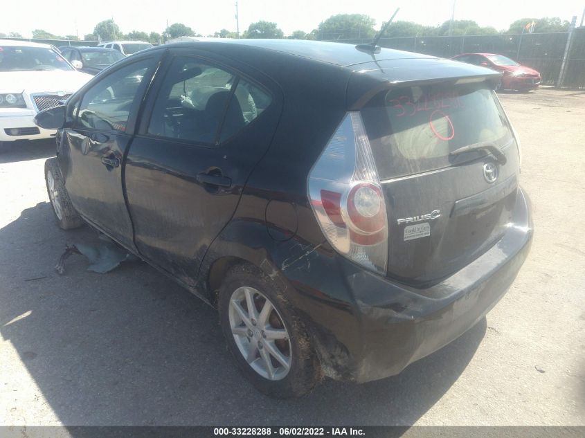2013 TOYOTA PRIUS C JTDKDTB37D1049296