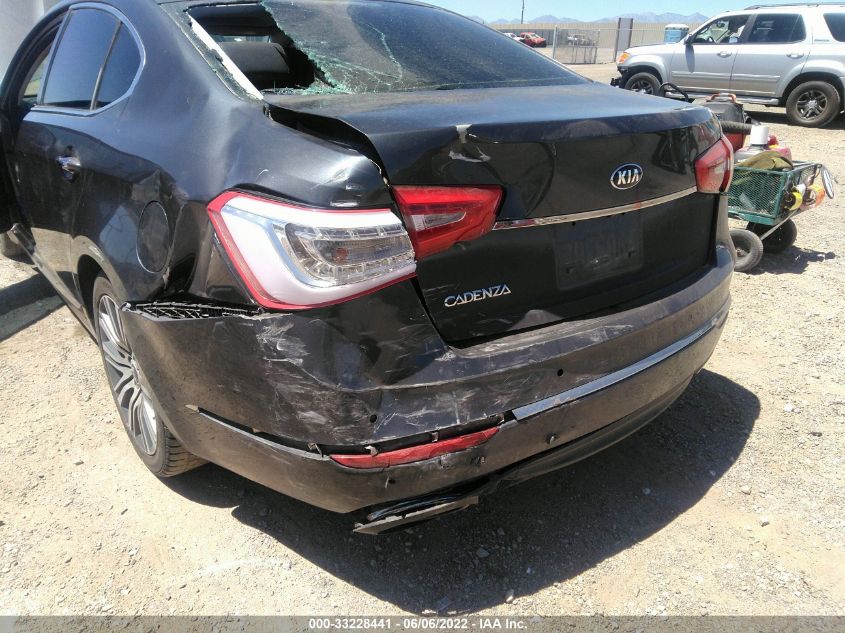 2016 KIA CADENZA PREMIUM KNALN4D74G5209703