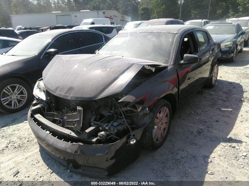 2013 DODGE AVENGER SE 1C3CDZAB7DN630729