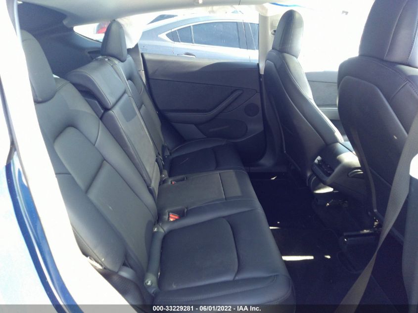 2022 TESLA MODEL Y PERFORMANCE 7SAYGDEF1NF312181