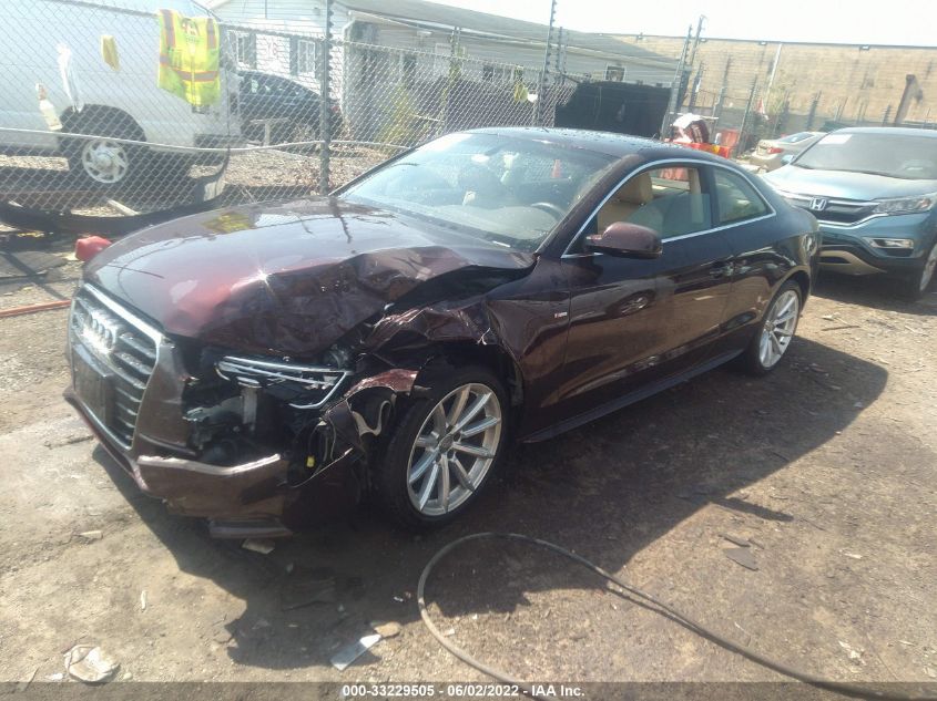 2015 AUDI A5 PREMIUM PLUS WAUMFAFR6FA023200
