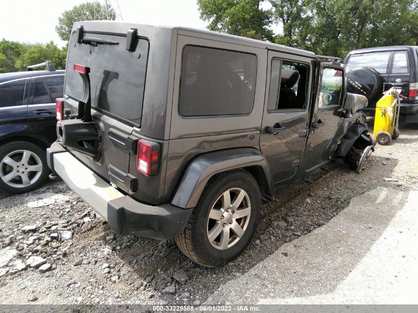 2014 JEEP WRANGLER UNLIMITED SAHARA 1C4BJWEGXEL282488