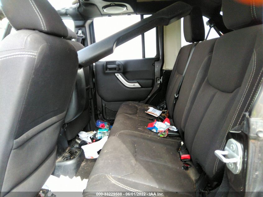 2014 JEEP WRANGLER UNLIMITED SAHARA 1C4BJWEGXEL282488