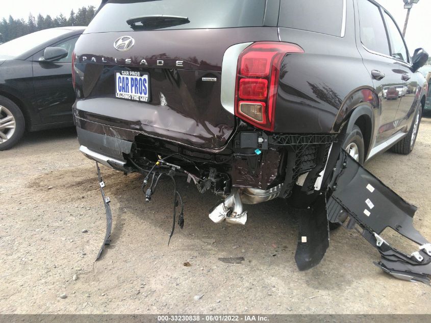 2022 HYUNDAI PALISADE SE KM8R1DHE6NU459511