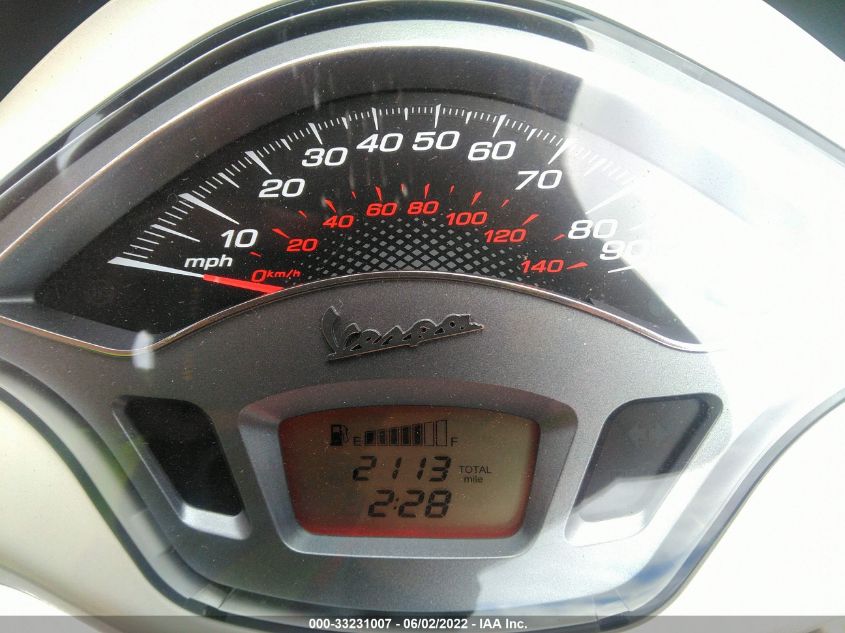 2020 VESPA SPRINT 150 3V ZAPM818G8L5800925