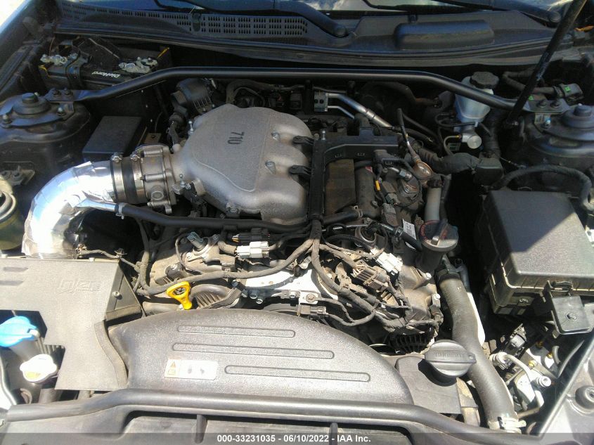 2015 HYUNDAI GENESIS COUPE 3.8L BASE KMHHU6KJ9FU122594