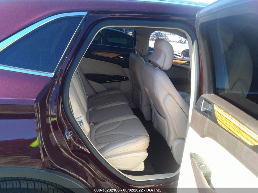 2016 LINCOLN MKC SELECT 5LMCJ2C91GUJ00684