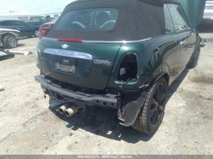 2014 MINI COOPER CONVERTIBLE S WMWZP3C50ET707226
