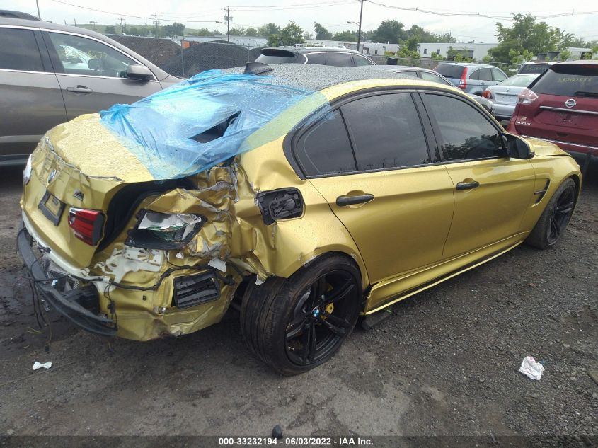 2015 BMW M3 WBS3C9C57FP804238