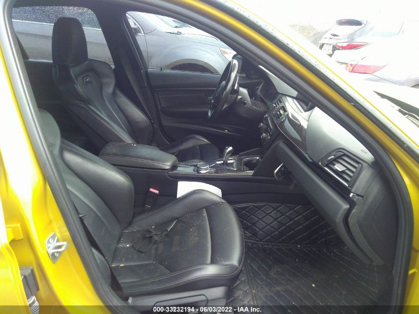 2015 BMW M3 WBS3C9C57FP804238