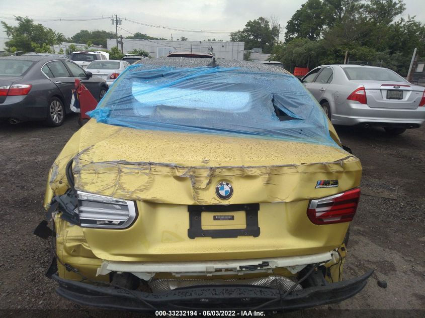 2015 BMW M3 WBS3C9C57FP804238