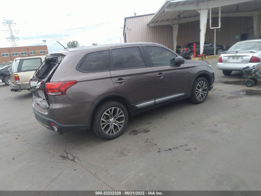 2016 MITSUBISHI OUTLANDER SE/SEL/ES JA4AZ3A34GZ035841