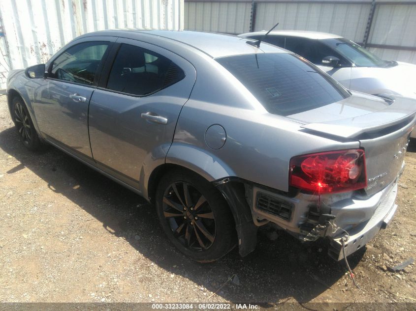 2014 DODGE AVENGER SE 1C3CDZAB9EN233251