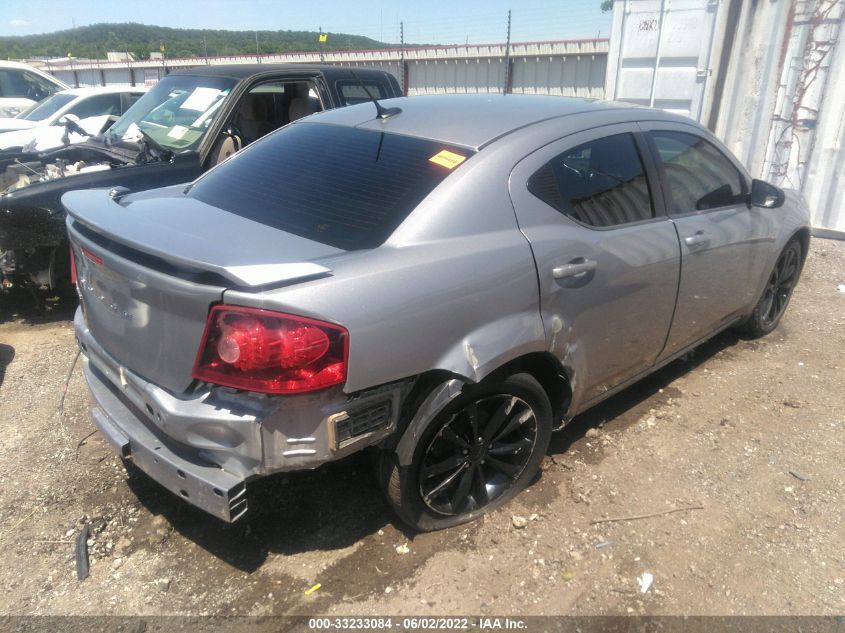 2014 DODGE AVENGER SE 1C3CDZAB9EN233251