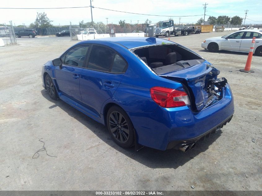 2017 SUBARU WRX JF1VA1B69H9828345