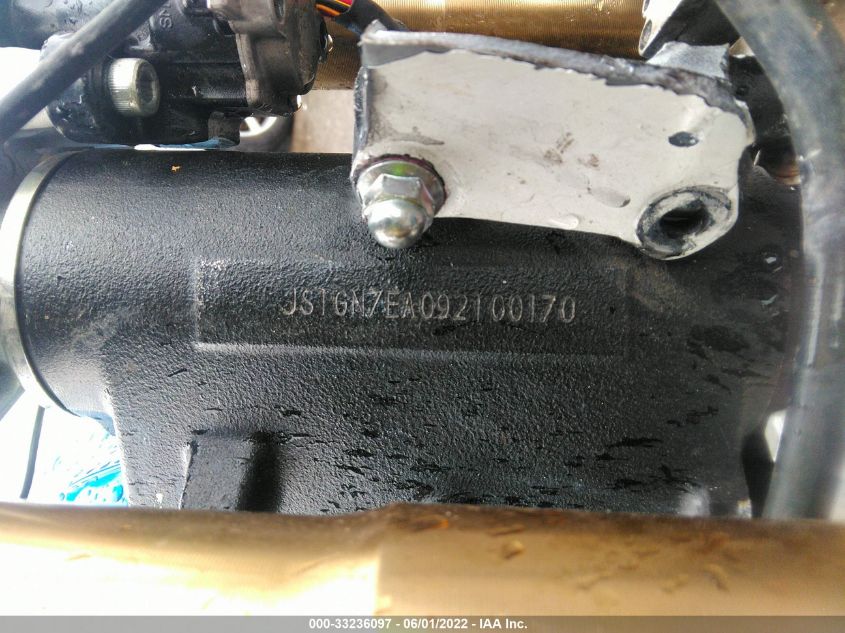 2009 SUZUKI GSX-R600 JS1GN7EA092100170