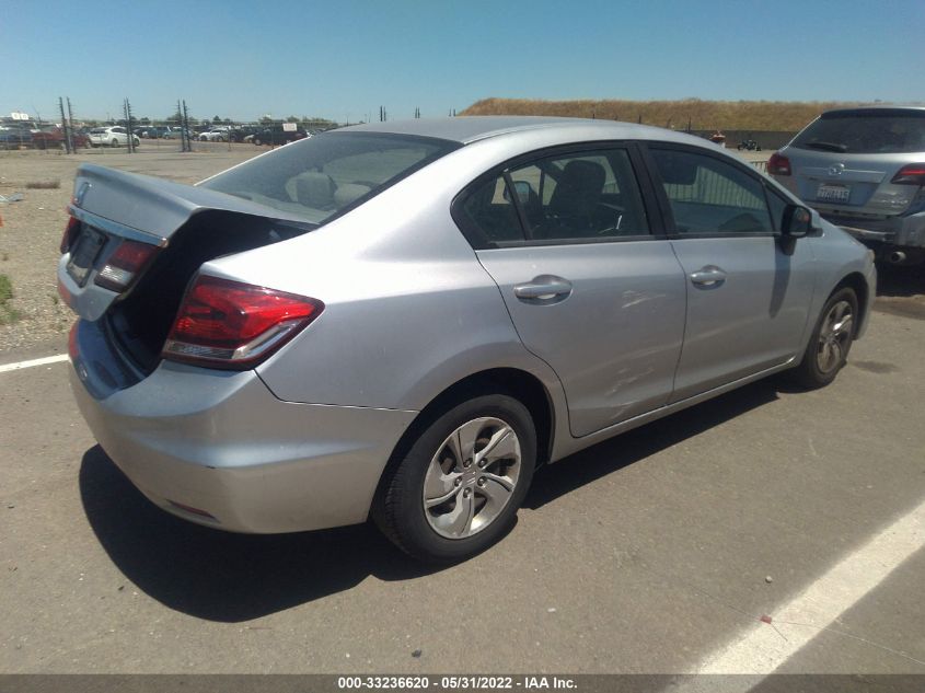 2013 HONDA CIVIC SDN LX 19XFB2F52DE006088