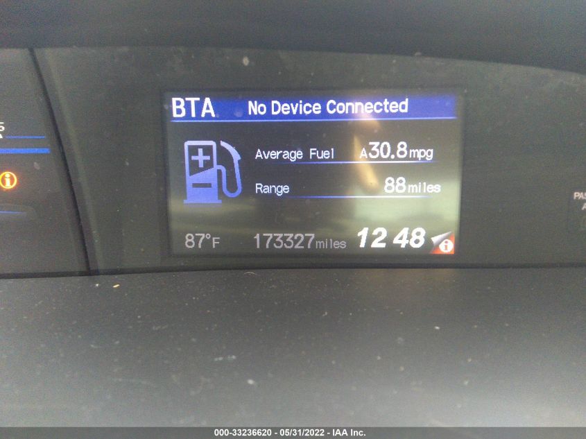 2013 HONDA CIVIC SDN LX 19XFB2F52DE006088