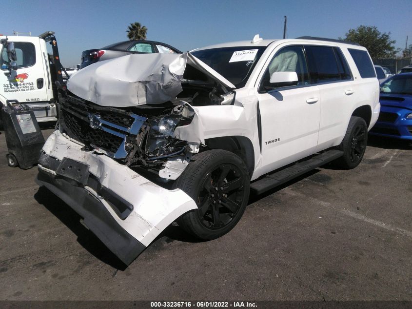 2016 CHEVROLET TAHOE K1500 LT 1GNSKBKC3GR338267