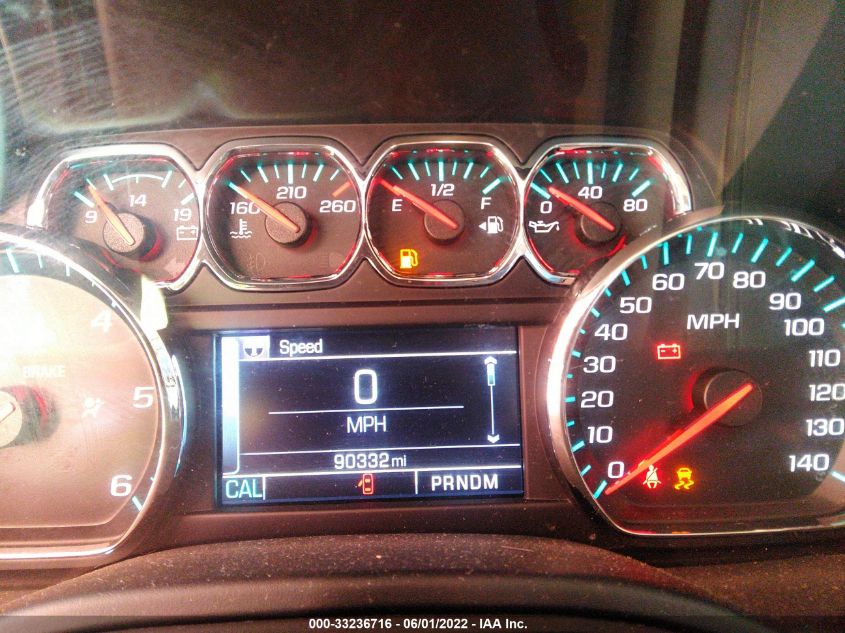 2016 CHEVROLET TAHOE K1500 LT 1GNSKBKC3GR338267