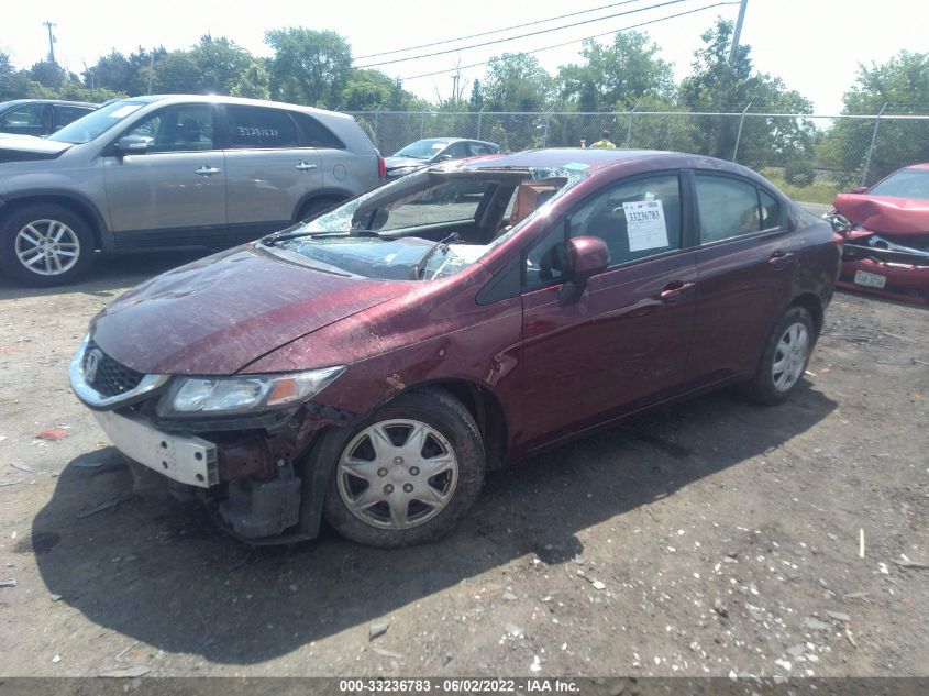 2013 HONDA CIVIC SDN LX 2HGFB2F56DH538207