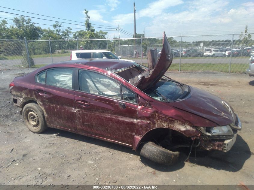 2013 HONDA CIVIC SDN LX 2HGFB2F56DH538207