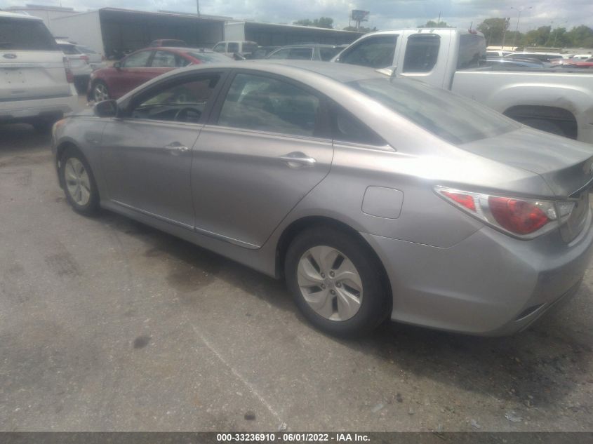 2013 HYUNDAI SONATA HYBRID HYBRID KMHEC4A41DA071113