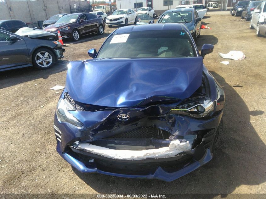 2017 TOYOTA 86 JF1ZNAA10H8700724